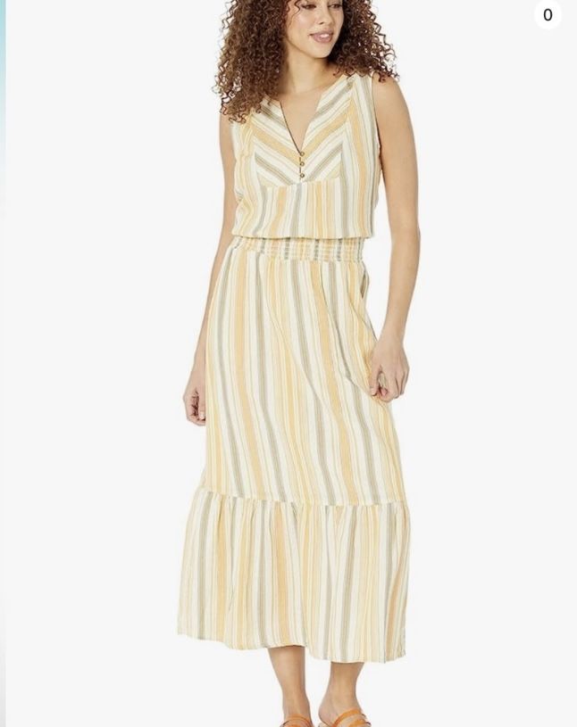 Brand New Woman’s prAna brand California Dream Yellow colored Dress Up For Sale