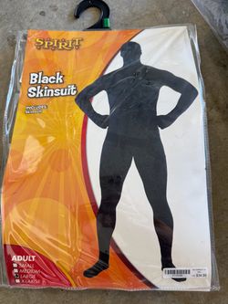 Spirit Black Skinsuit Adult Large Costume