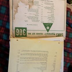 Sam's Photofact Folder Set No 306