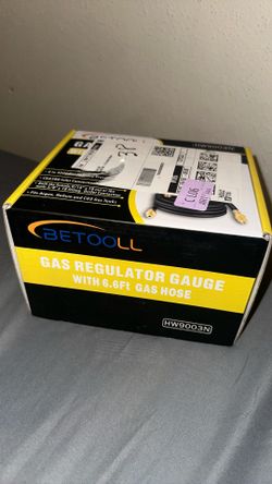 Argon Gas Regulator Gauge With 6ft Gas Hose