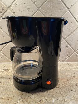 RIVAL 5-cup Coffee Maker, Great for dorm, RV, travel