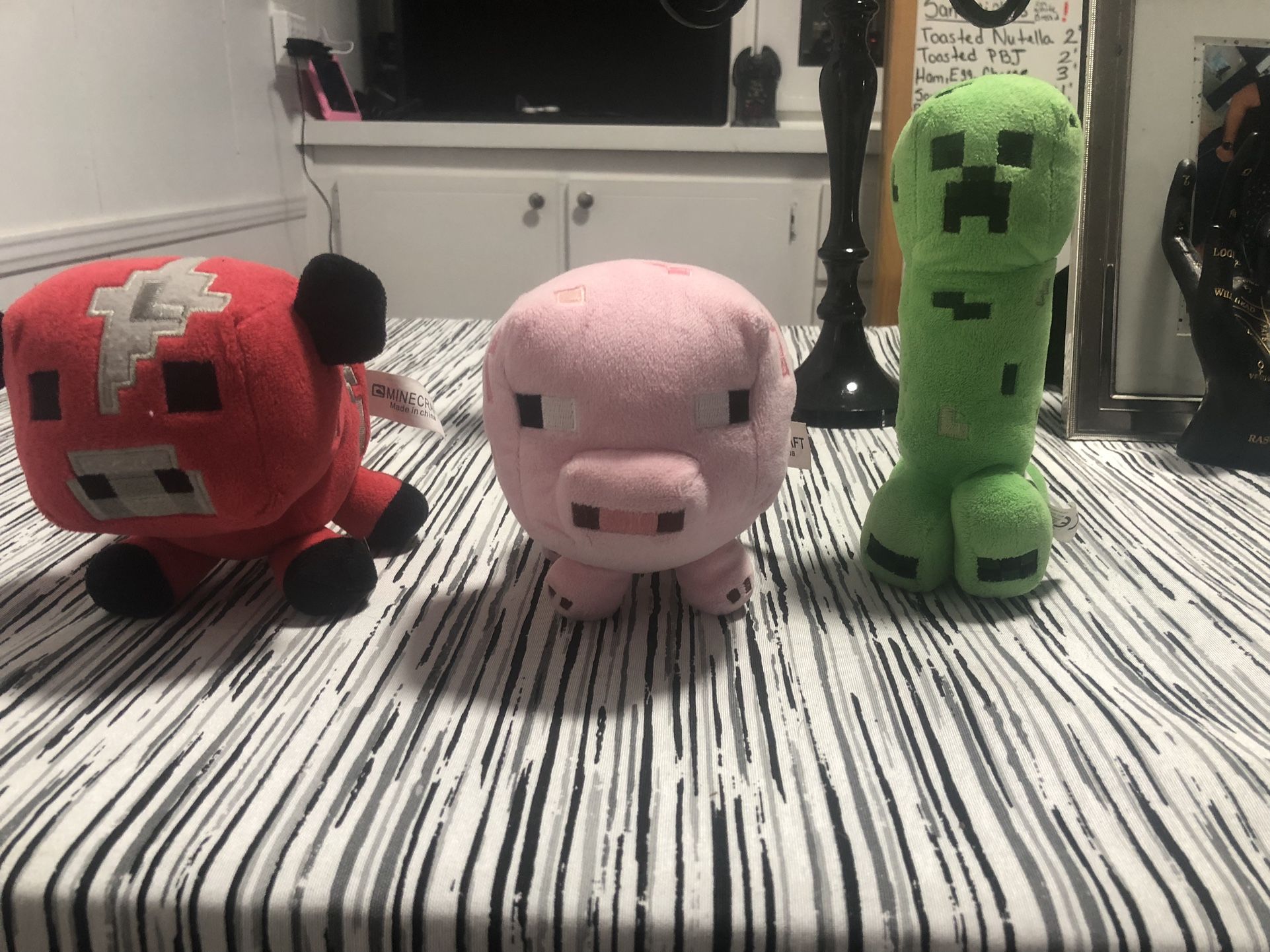 Minecraft Plushies