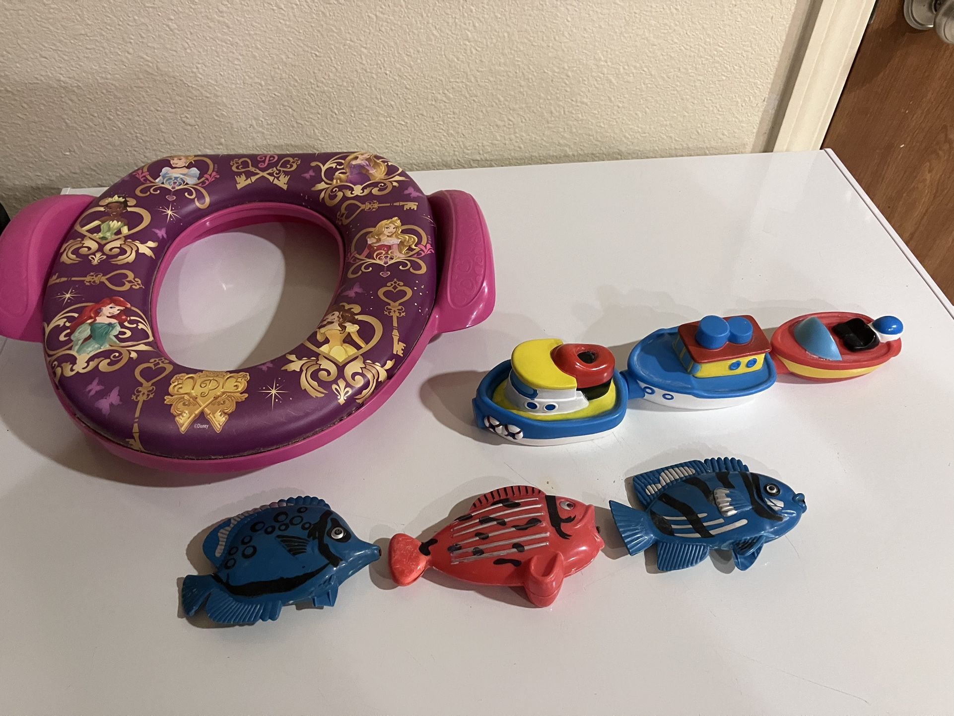 Training Seat And Bath Toys