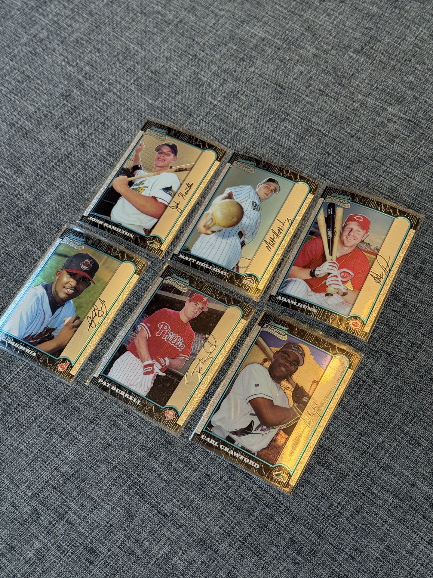 1999 Bowman Chrome Baseball Complete Set (1–440) – Includes Hamilton, Sabathia, Holliday, Crawford RCs – Sleeved