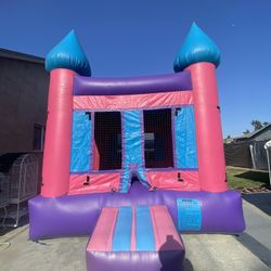 Pink Bounce House