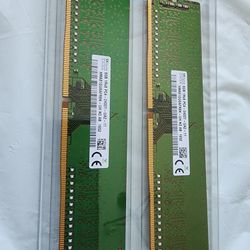 2 Sticks of RAM 8GB Ea