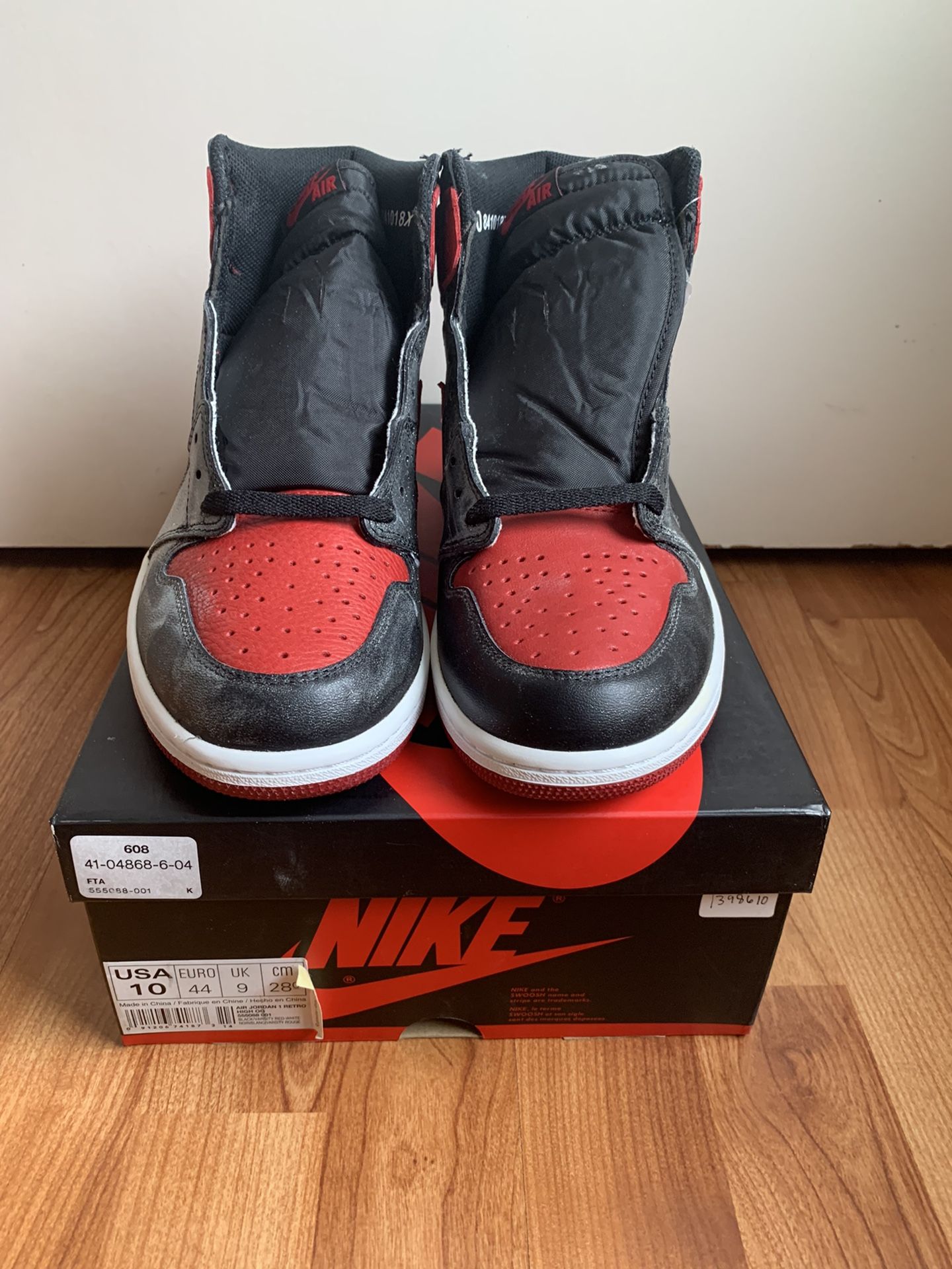 Jordan 1 Bred Banned 2016