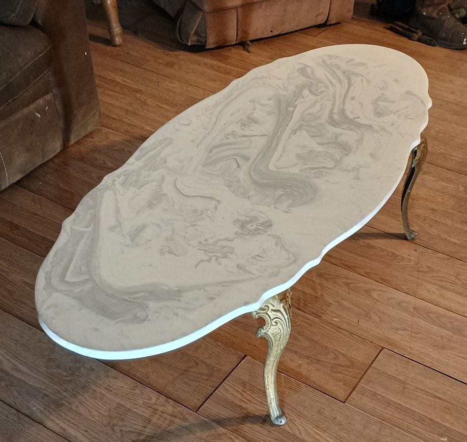 Antique Marble Coffee Table - 19th Century