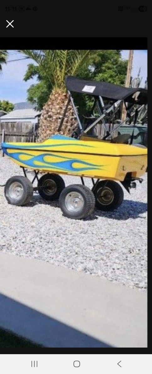 Selling this cool wagon Boat.