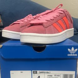 pink adidas campus 