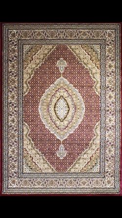 Brand new Traditional Persian Tabriz design Area Rug size 5x8 nice burgundy carpet