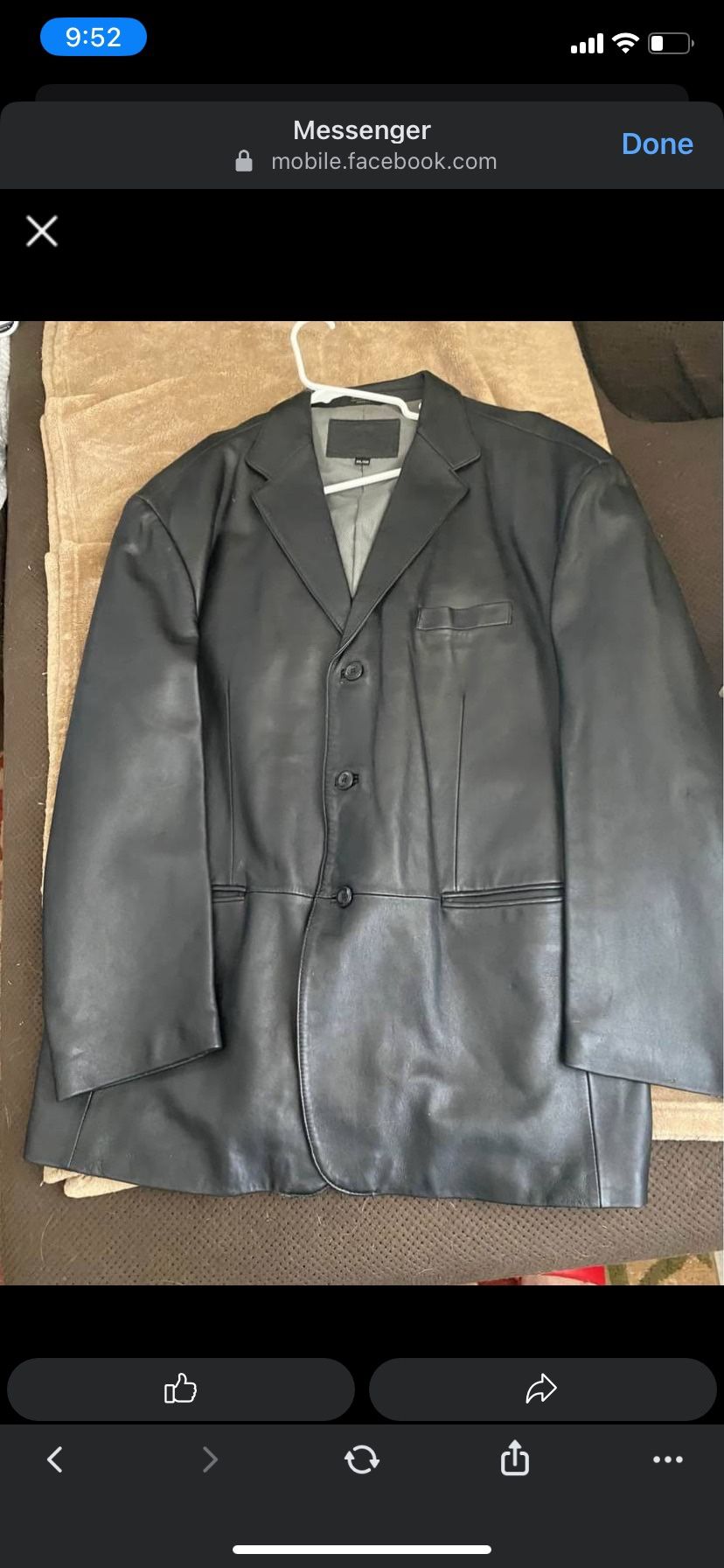 Men’s Stafford Leather Jacket