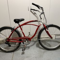 Schwinn Cruiser Bike, 26 Inch Bike for Women and Men