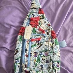 Vera Bradley Snoopy Peanuts Sling Backpack
