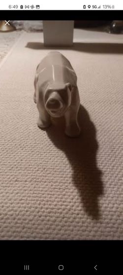 ​Rare Art Deco French Polar Bear - L&V Ceram - 1930s Collector’s Piece***