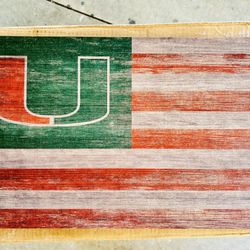 University Of Miami Sign