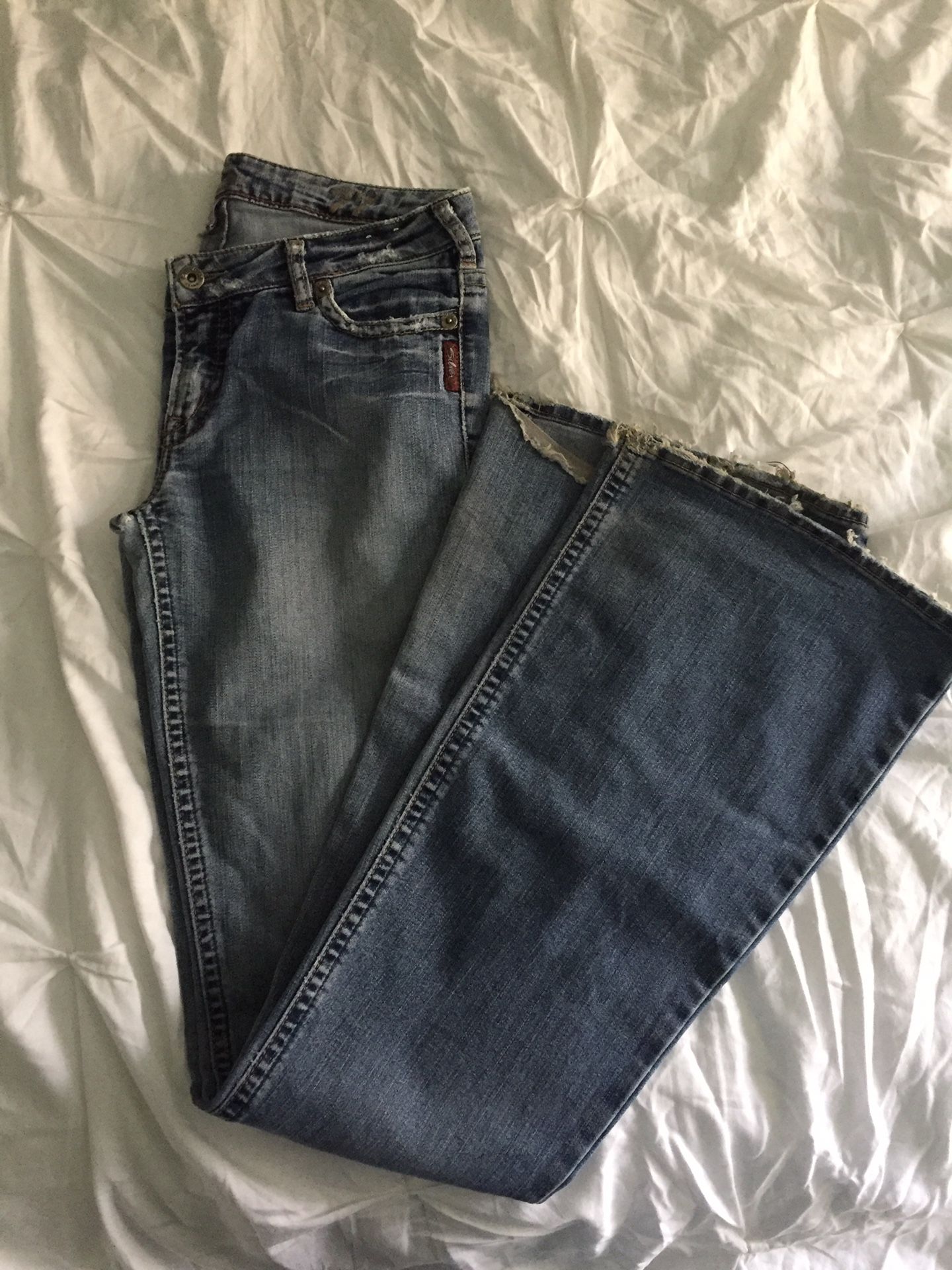 Extra-long Silver jeans (30x37)