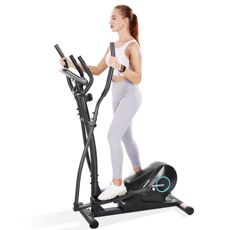 MaxKare Elliptical Machine for Home Use Elliptical Exercise Machine 14.17'' Stride Elliptical Trainers Elliptical Training Machines with Flywheel & Ex