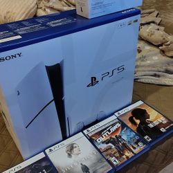 PS5 Upgrade BUNDLE(2TB) Memory, Media Remote, Extra Controller And Games