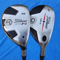 Titleist Hybrid 3 & 4 Golf Clubs