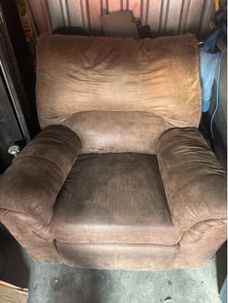 Recliner and love sofa