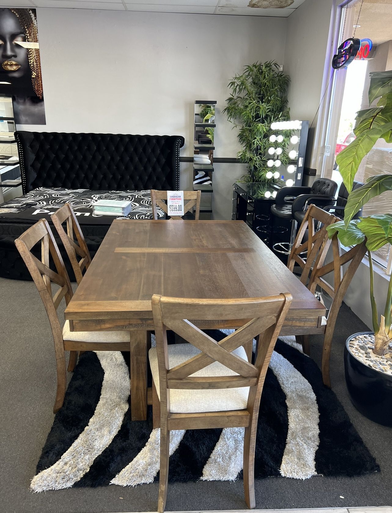 7PC Dining Table Set 