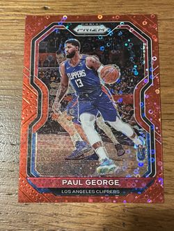 2020-21 Panini Prizm EDDIE GEORGE Red Fast Break Disco  /125