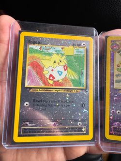 Togepi Holo Pokémon Card 4/18