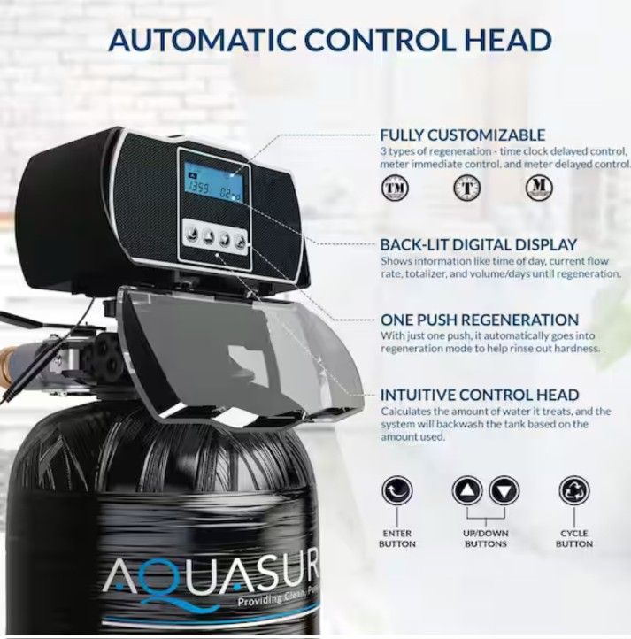 New AQUASURE
Harmony Series 48,000 Grain Water Softener