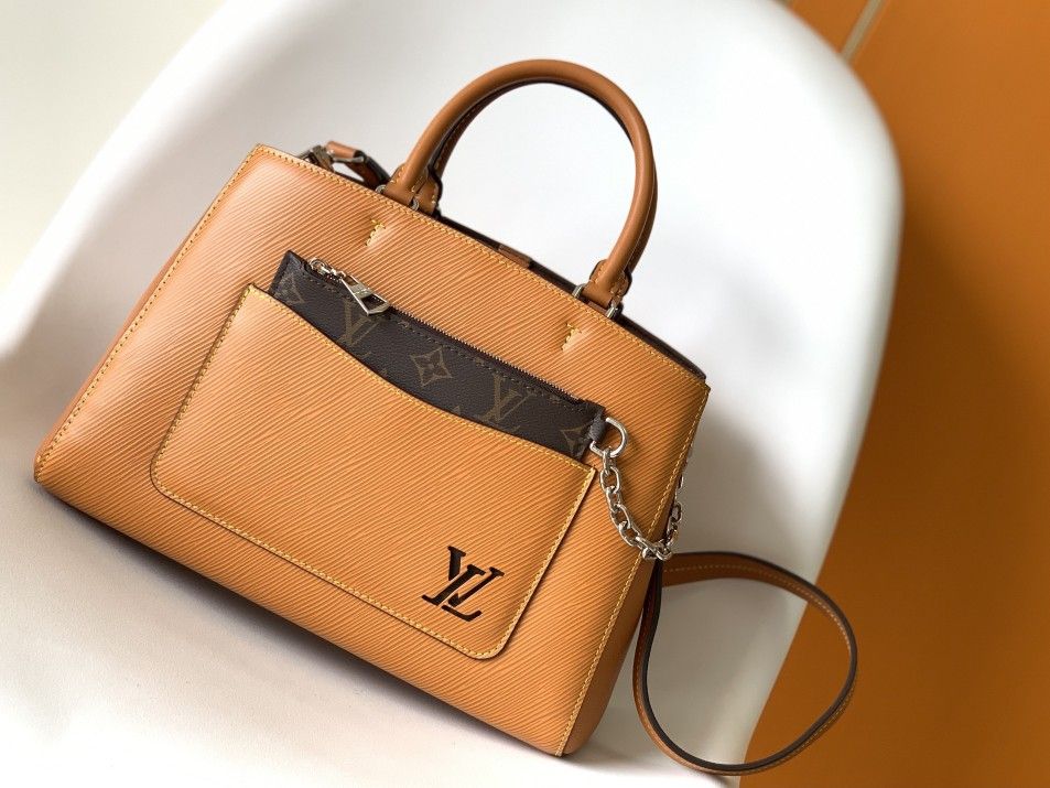 LV Women's Marelle Tote Medium Handbag Women's Bag