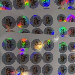 Business stickers Holographic Stickers