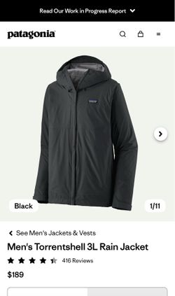 Patagonia Men's Torrentshell 3L Rain Jacket