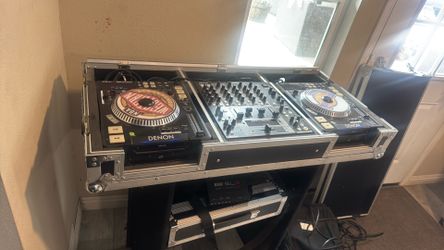Vintage early 2000  DJ set up DJ set up
