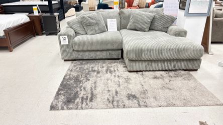 2 pc Corduroy Sectional