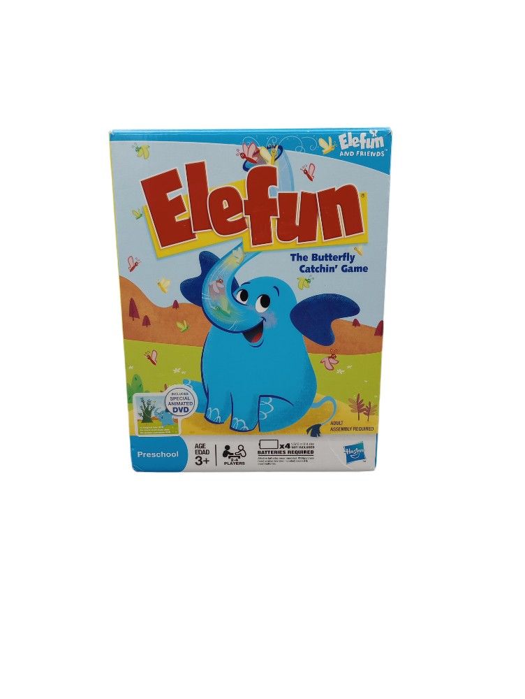 Hasbro Gaming Elefun The Butterfly Net Catchin' Preschool Game - Fun for Kids & Families!