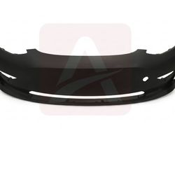 Front Bumper Cover without Parking Sensor Holes for Tesla Model 3 (2017–2023) — Primed | OEM Ref.