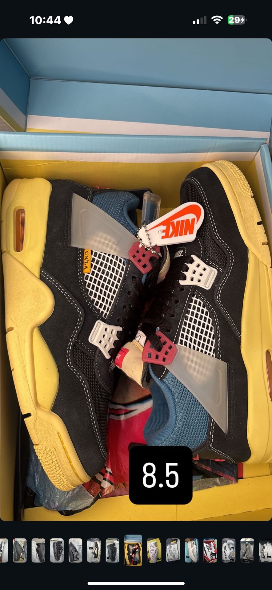 JORDAN 4 ‘off noir”