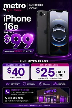 iPhone 16e on Special