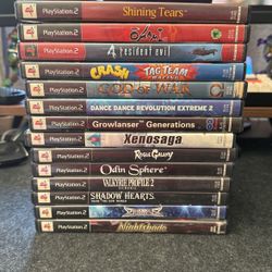 PS2 Game Lot Individual Sales