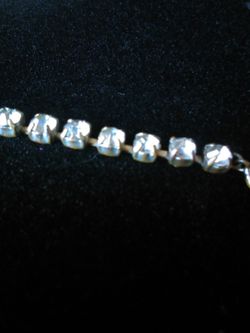 Vintage rhinestone bracelet