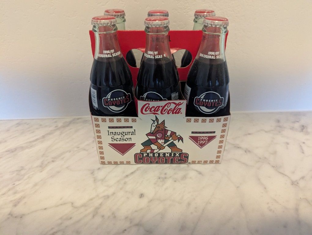 Phoenix Coyotes Inaugural Season Collectible Coca-Cola