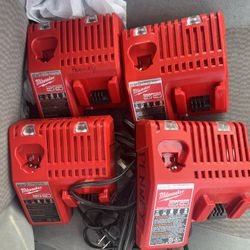 Milwaukee Charger M18/M12 $35 For Each 
