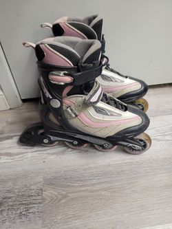 Pink Rollerblades