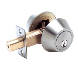 Tell Heavy Duty DB2000 Satin Stainless Steel Deadbolt - New in Box - Single Cylinder