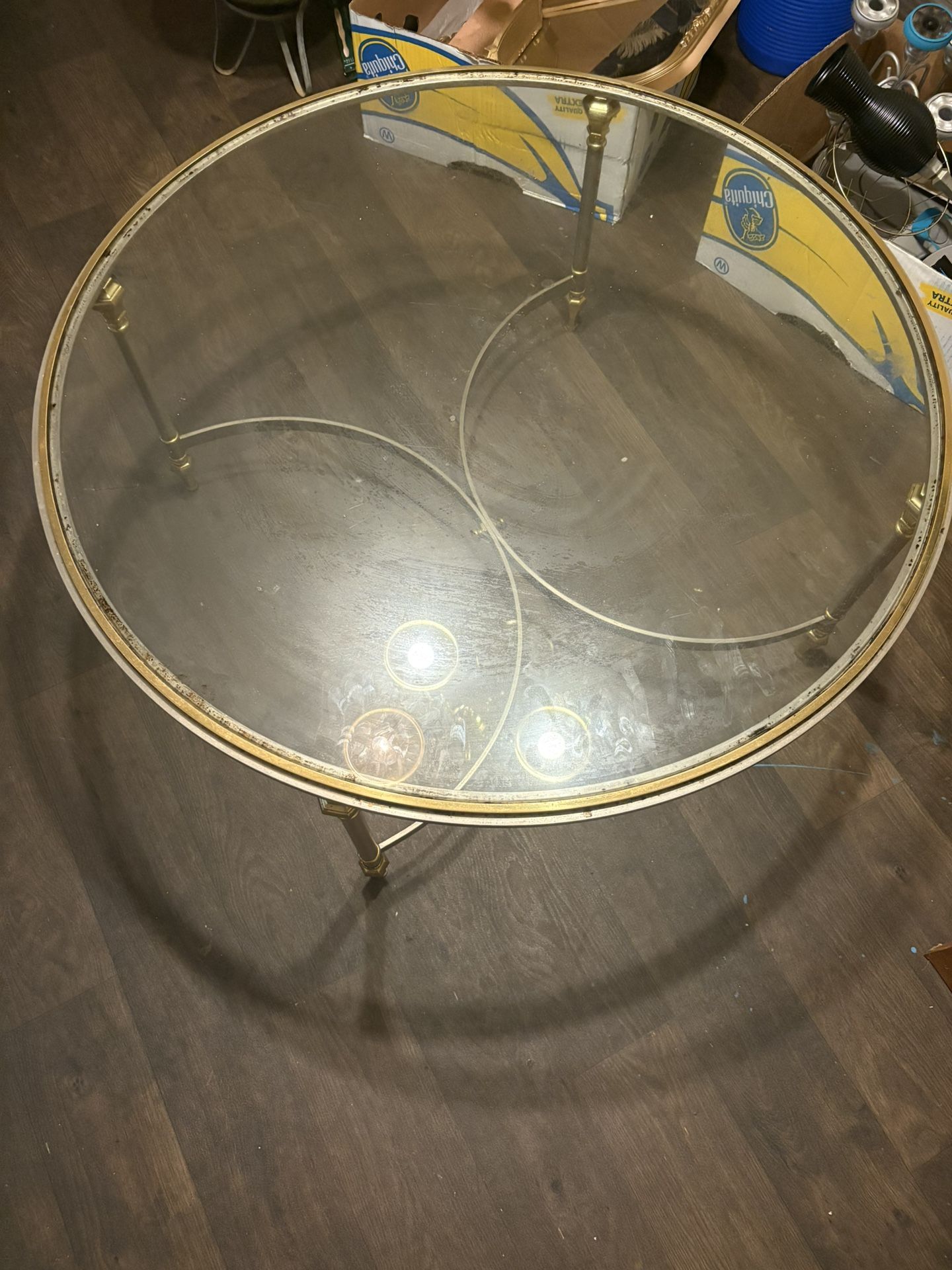 Glass Coffee Tables Set