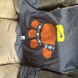 Laker 4 championship tee shirt grey  Nike medium