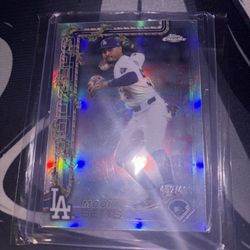 2025 Mookie Betts Card Numbered 452/499