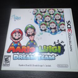 Mario And Luigi Dream Team 
