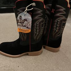 New Pair Of R. Watson Cowboy Boots Size 13
