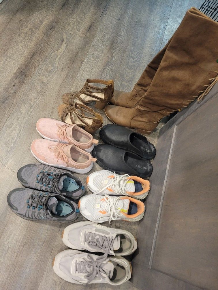 Assortment: Women's Shoes 6.5/7 Gently Used And NEW